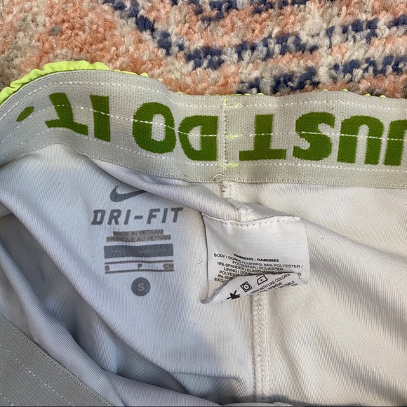 Neon yellow Nike dri-fit shorts - Picture 3 of 3